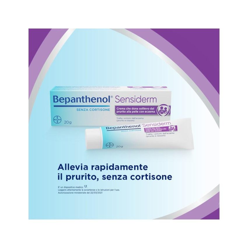 Bepanthenol Sensiderm Crema Rigenerativa e Protettiva - 20g
