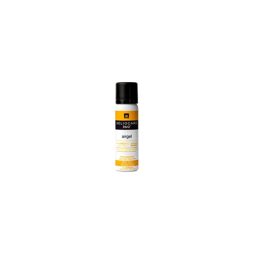Heliocare 360 Airgel, Protezione Solare SPF50+, 60ml
