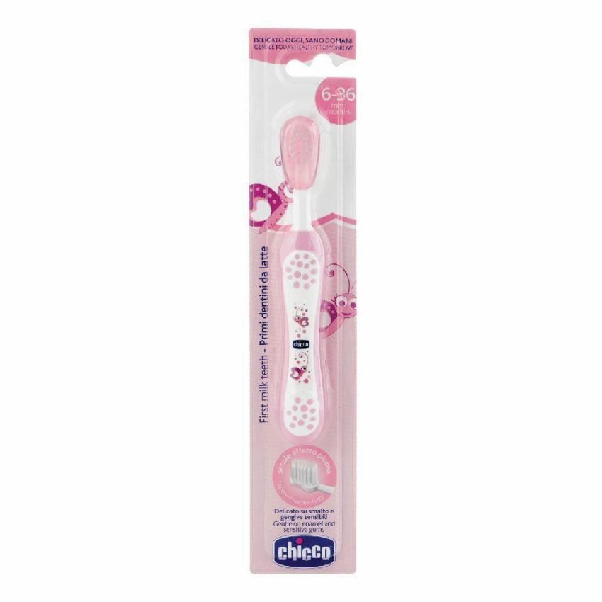 Spazzolino Rosa Chicco, Singolo Pezzo