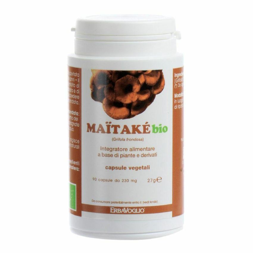 Maitake Bio - Integratore Biologico Naturale, 90 Capsule