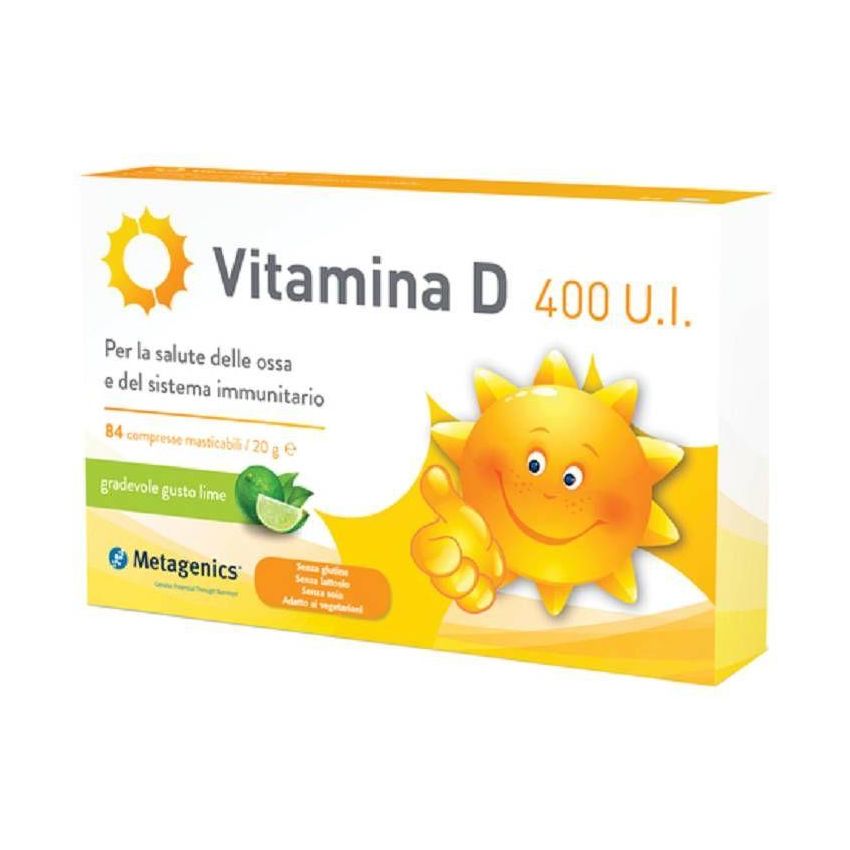 Vitamina D 400 UI - Confezione da 84 Compresse