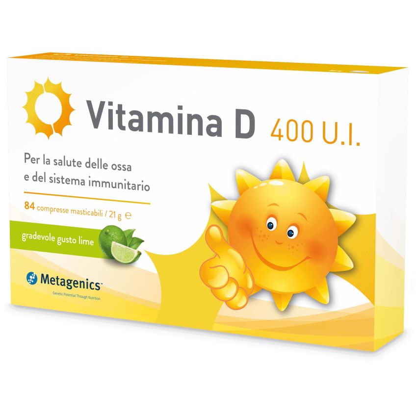 Vitamina D 400 UI - Confezione da 84 Compresse