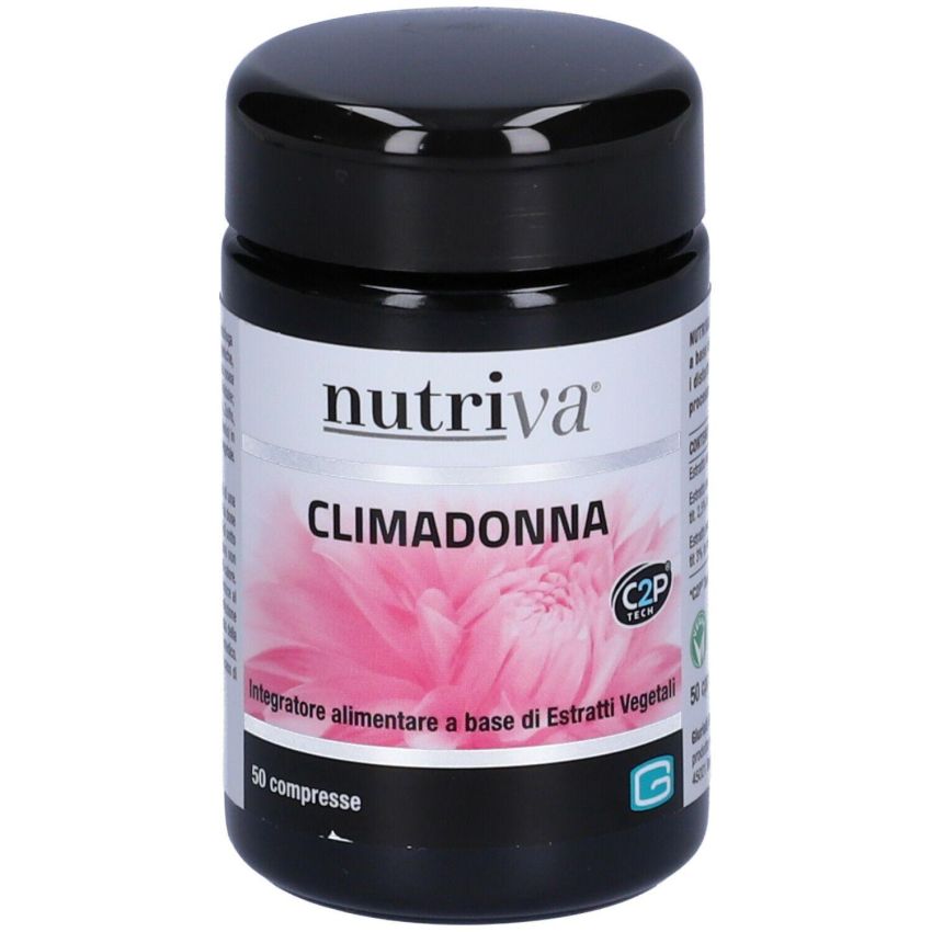 Nutriva Climadonna - Supplemento Ormonale Femminile (50 Compresse)