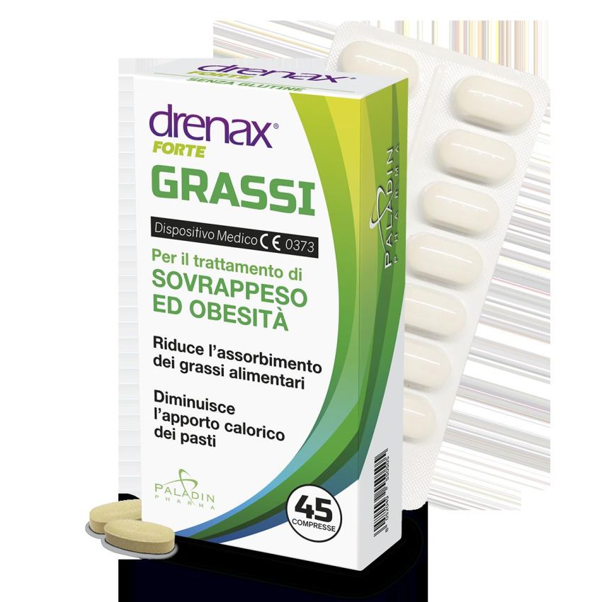 Drenax Forte Advanced - Compresse Brucia Grassi, 45 compresse