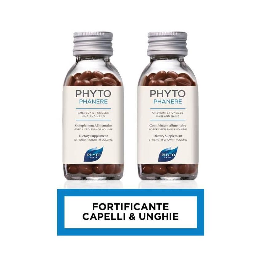Phyto Phytophanere - Integratore Naturale per Capelli e Unghie, 180 Capsule