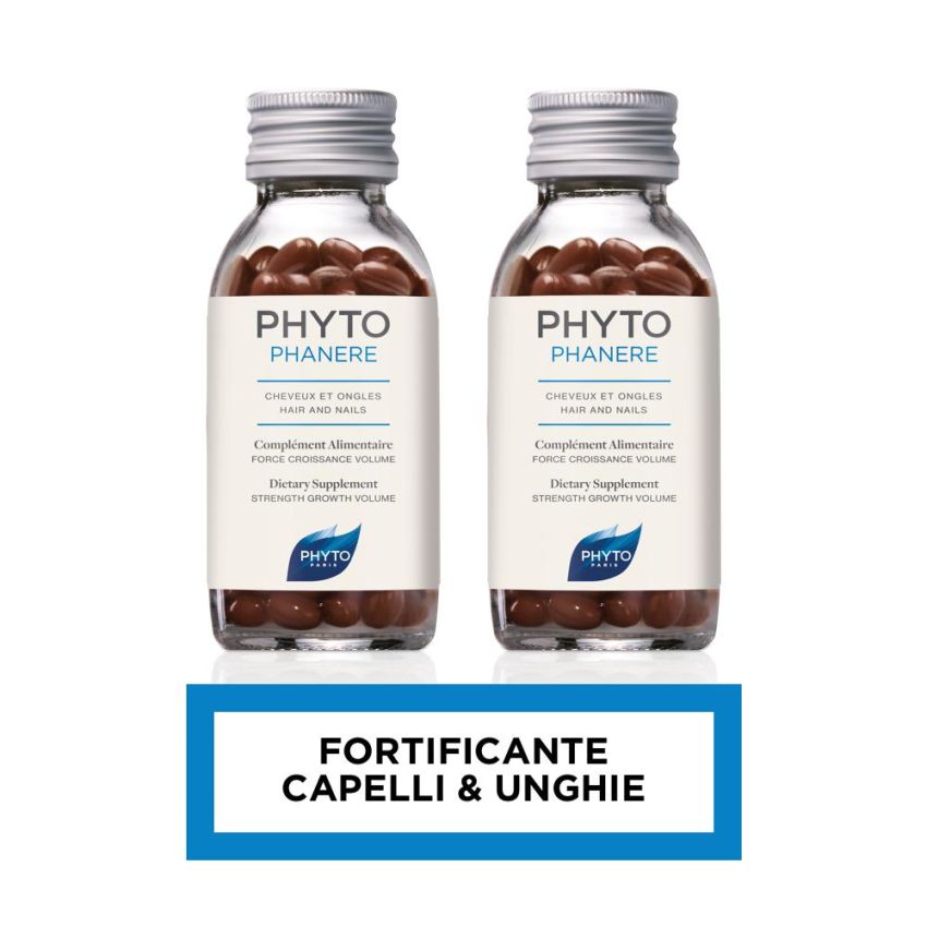 Phyto Phytophanere - Integratore Naturale per Capelli e Unghie, 180 Capsule