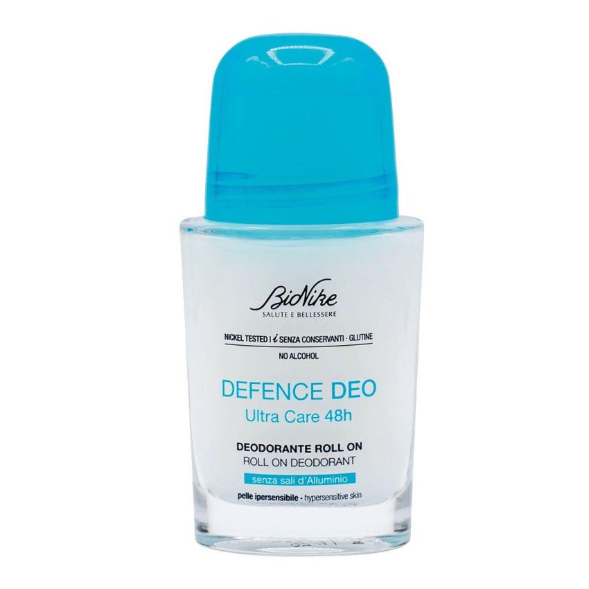 Bionike Defence Deodorante Roll-On Senza Sali d'Alluminio, 50ml