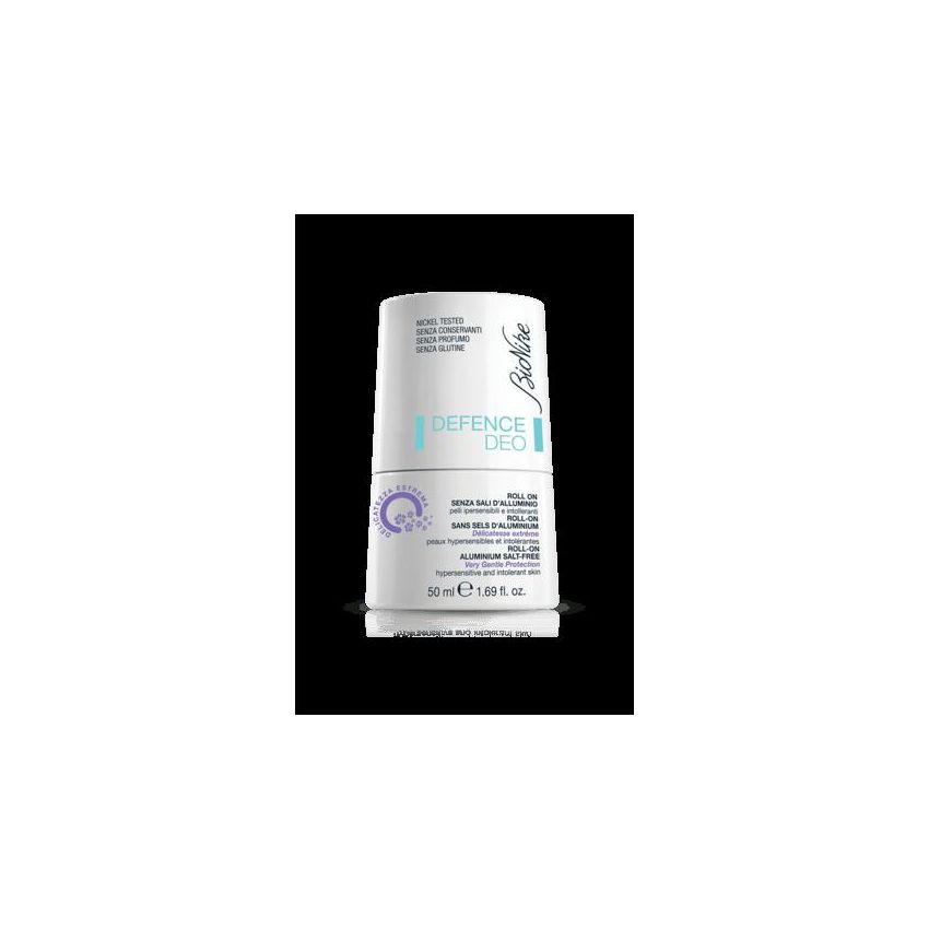 Bionike Defence Deodorante Roll-On Senza Sali d'Alluminio, 50ml