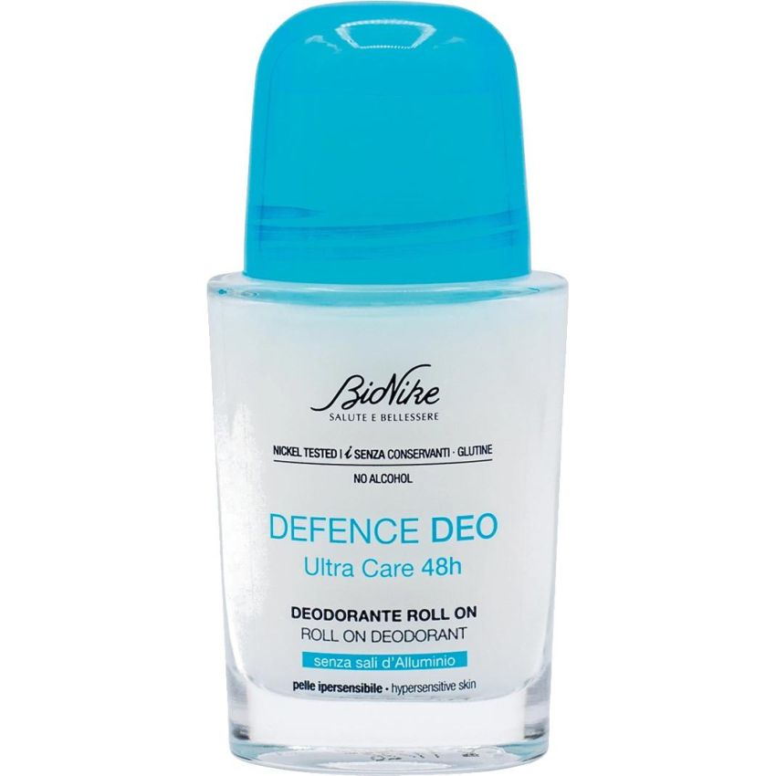 Bionike Defence Deodorante Roll-On Senza Sali d'Alluminio, 50ml