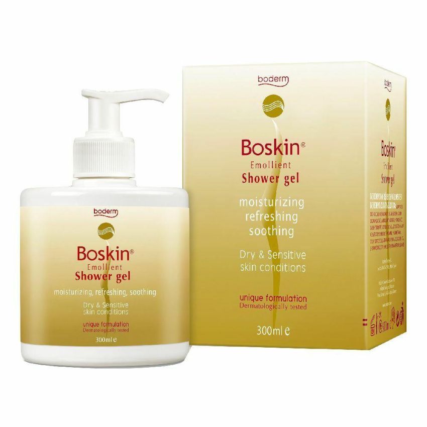 Boskin Gel Doccia Emolliente per Cuoio Capelluto e Pelle - 300ml