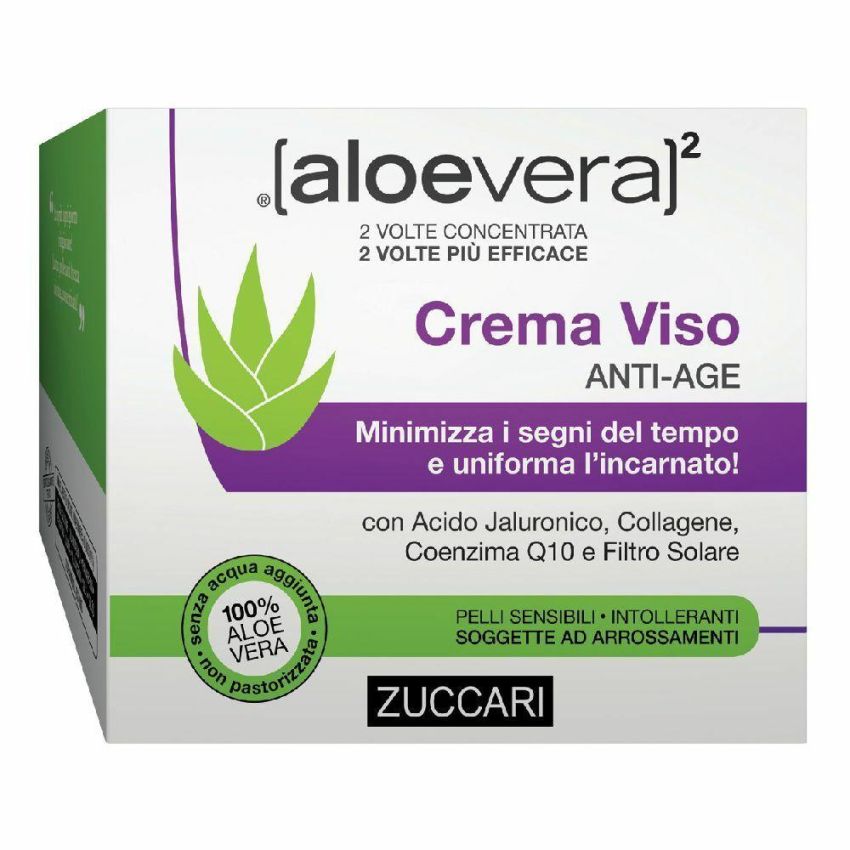 Crema Anti-Invecchiamento Aloevera2 per il Viso - 50ml