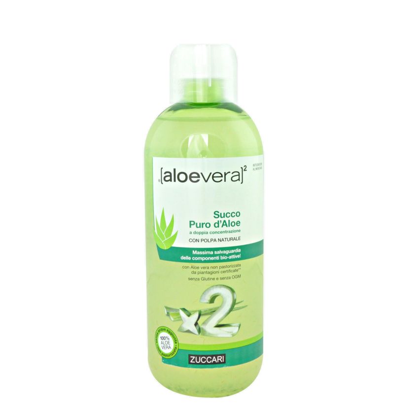 Zuccari - Succo Puro di Aloe Vera a Doppia Concentrazione - 1000ml