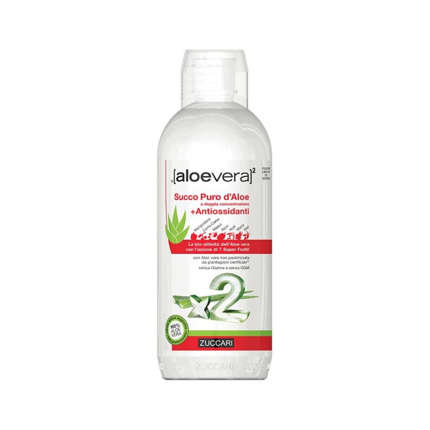 Puro Succo di Aloevera2 Antiossidante 1000ml