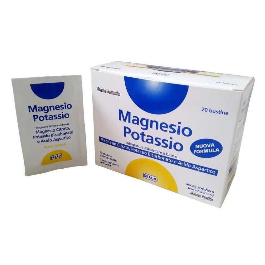 Magnesio e Potassio in Pratiche Bustine - Confezione da 20 Pezzi