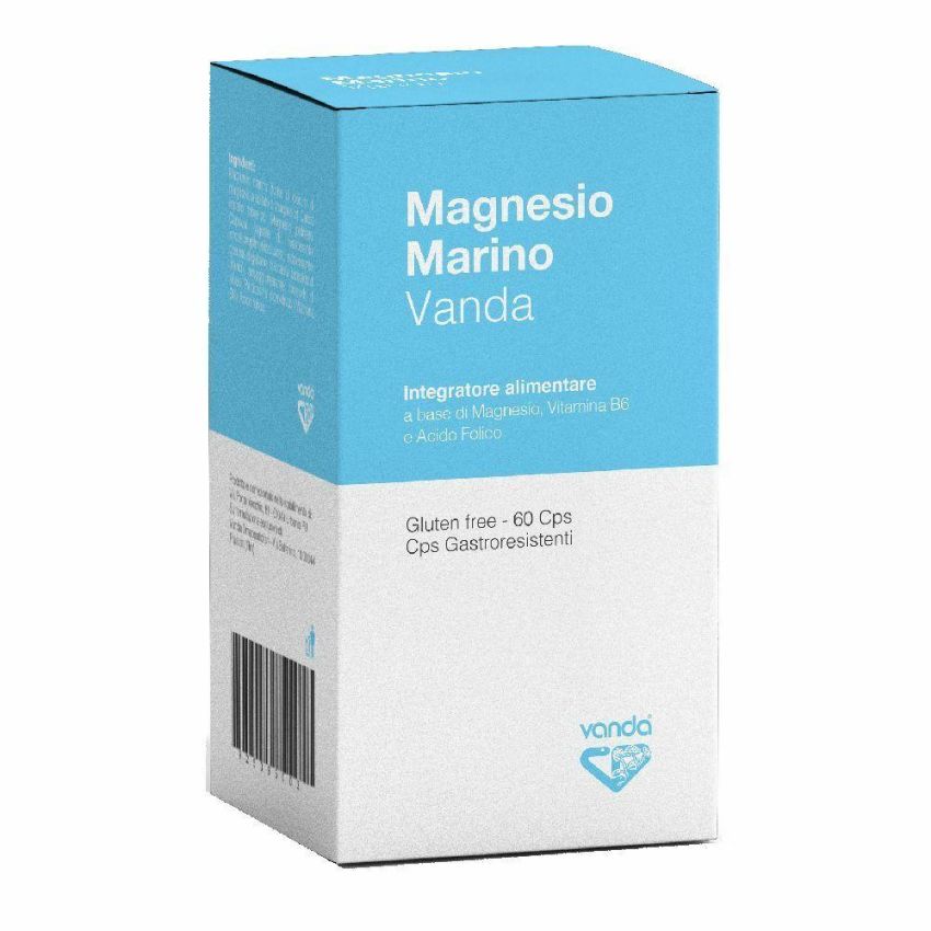 Vanda Marine Magnesium 60 Capsule Supplement