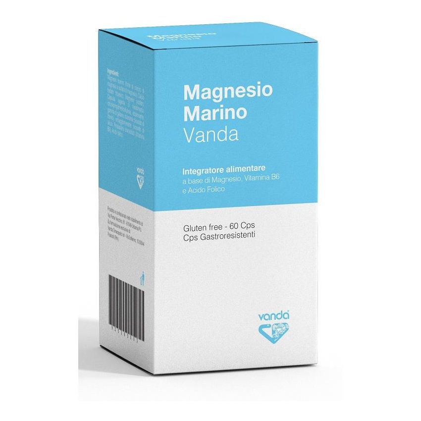 Vanda Marine Magnesium 60 Capsule Supplement