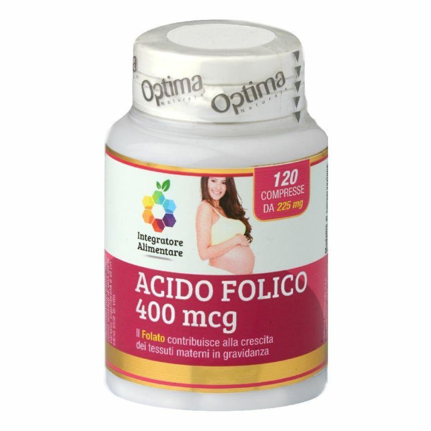 Colours Of Life Acido Folico - Integratore 400mg, 120 Compresse