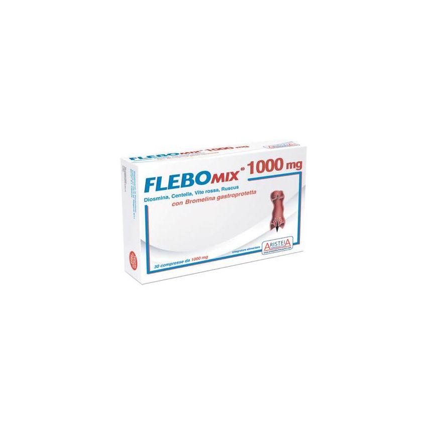 Flebomix 1000 - Integratore per la Circolazione, 30 Compresse