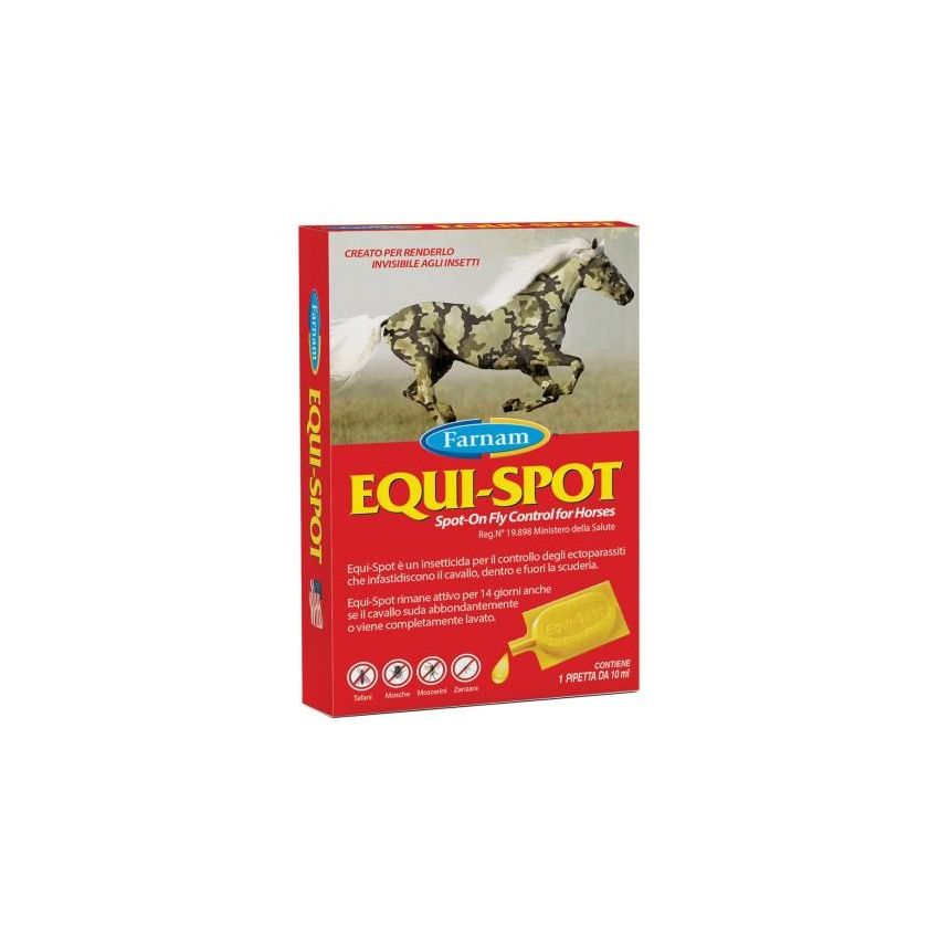 Chifa Equi-Spot Insetticida Per Cavalli 1 Pipetta da 10ml