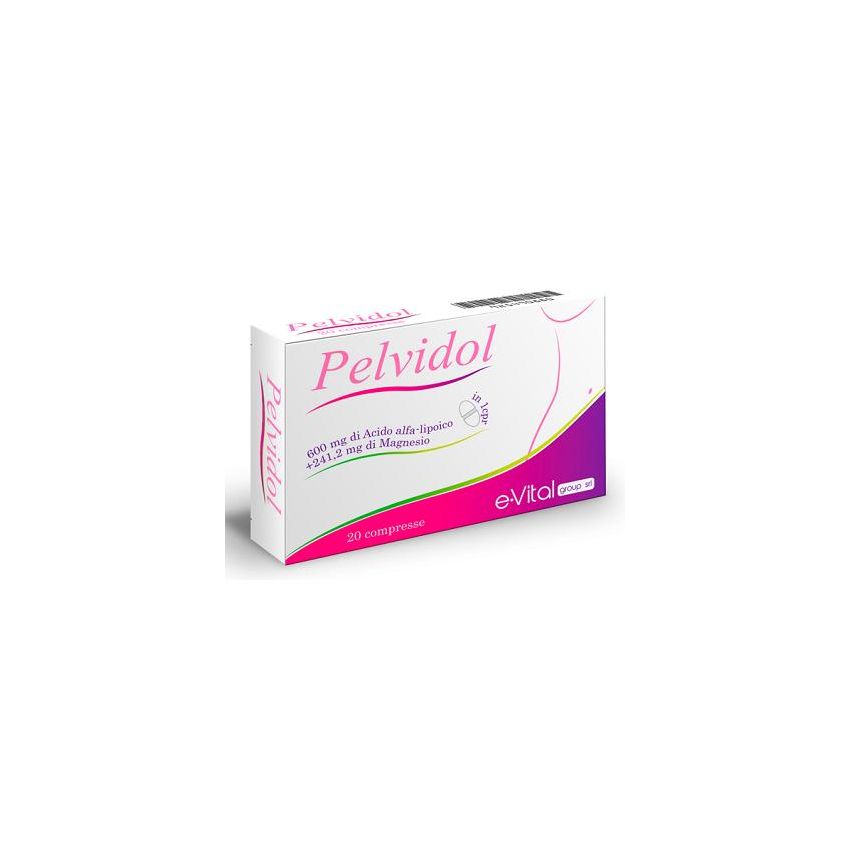 Pelvidol Compresse per Dolore Pelvico - Confezione da 20 Pezzi