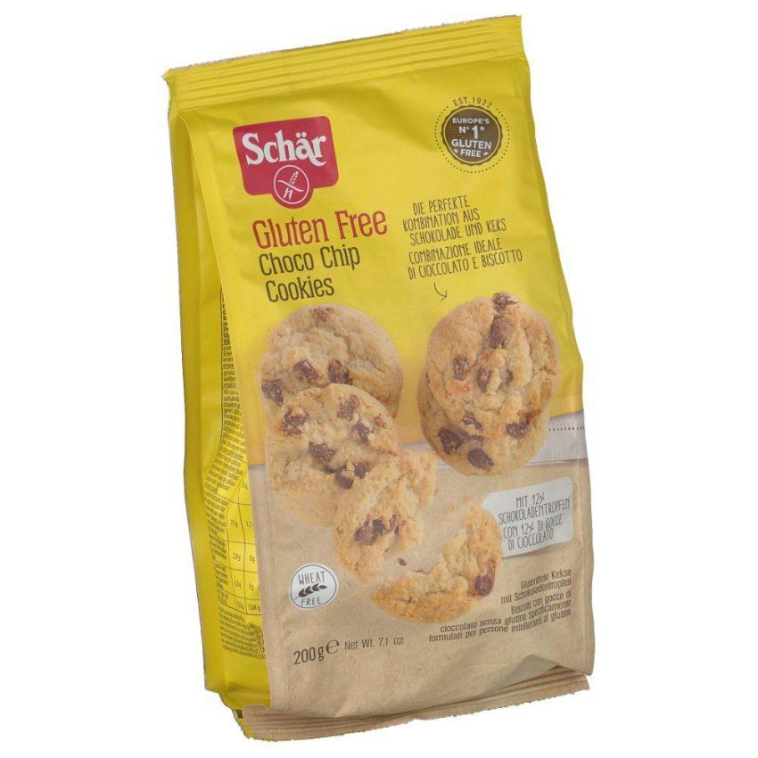 Schar Choco Chip Cookies - Pacchetto da 200g