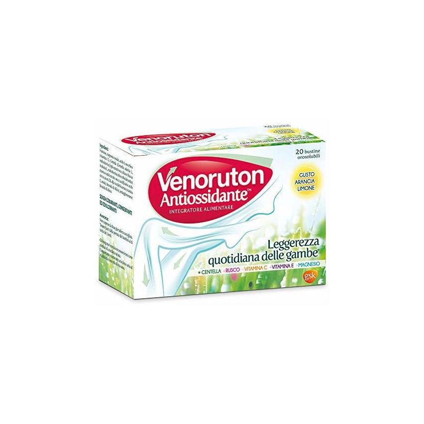 Venoruton Antiossidante - 20 Bustine per la Salute Vascolare