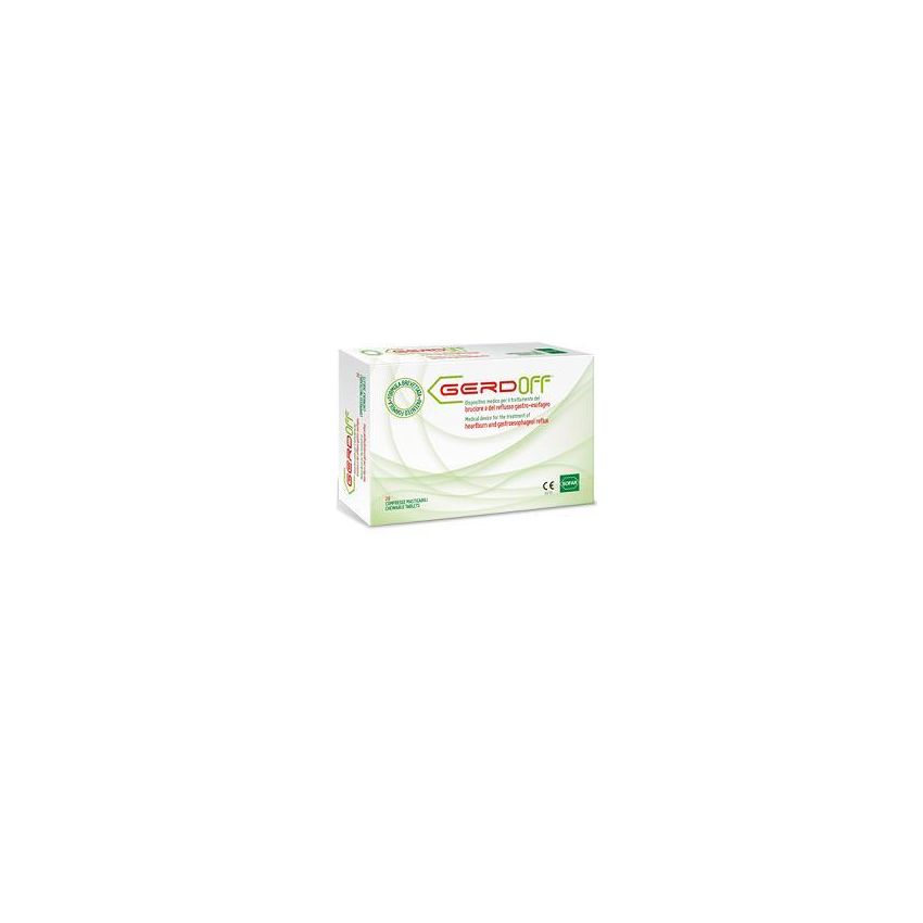 Gerdoff - Pacchetto da 20 Compresse per Reflusso Gastroesofageo
