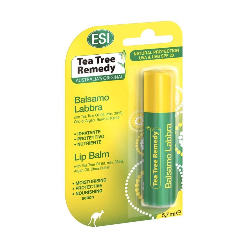 Balsamo per Labbra con Tea Tree e SPF20 5,7ml