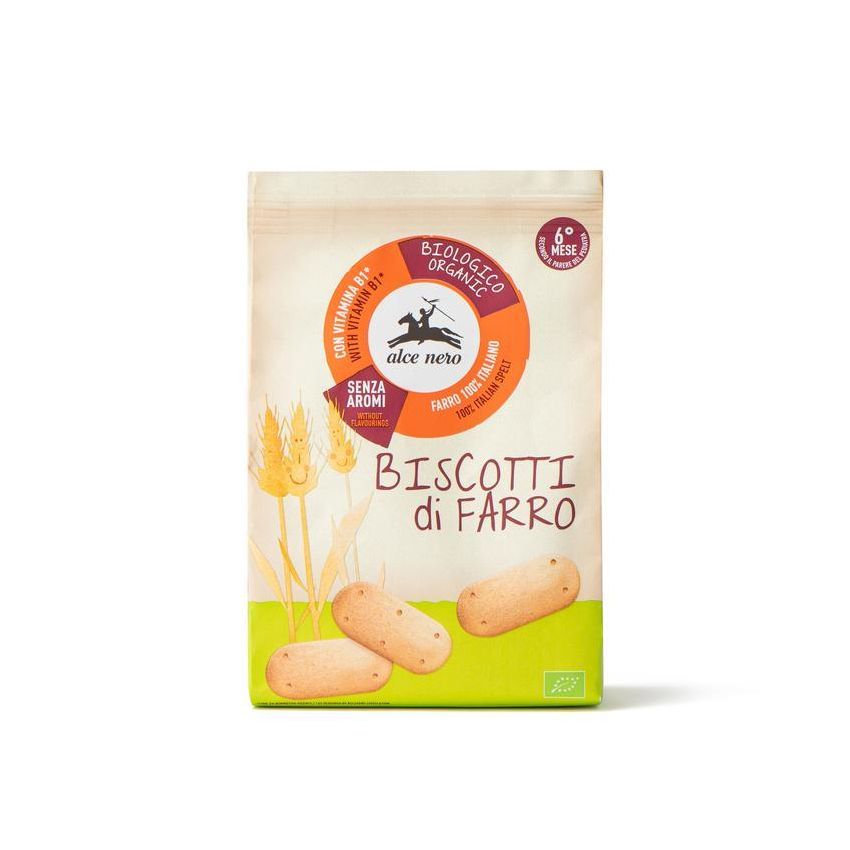 Biscotti per Bambini Alce Nero al Farro Bio - 250g