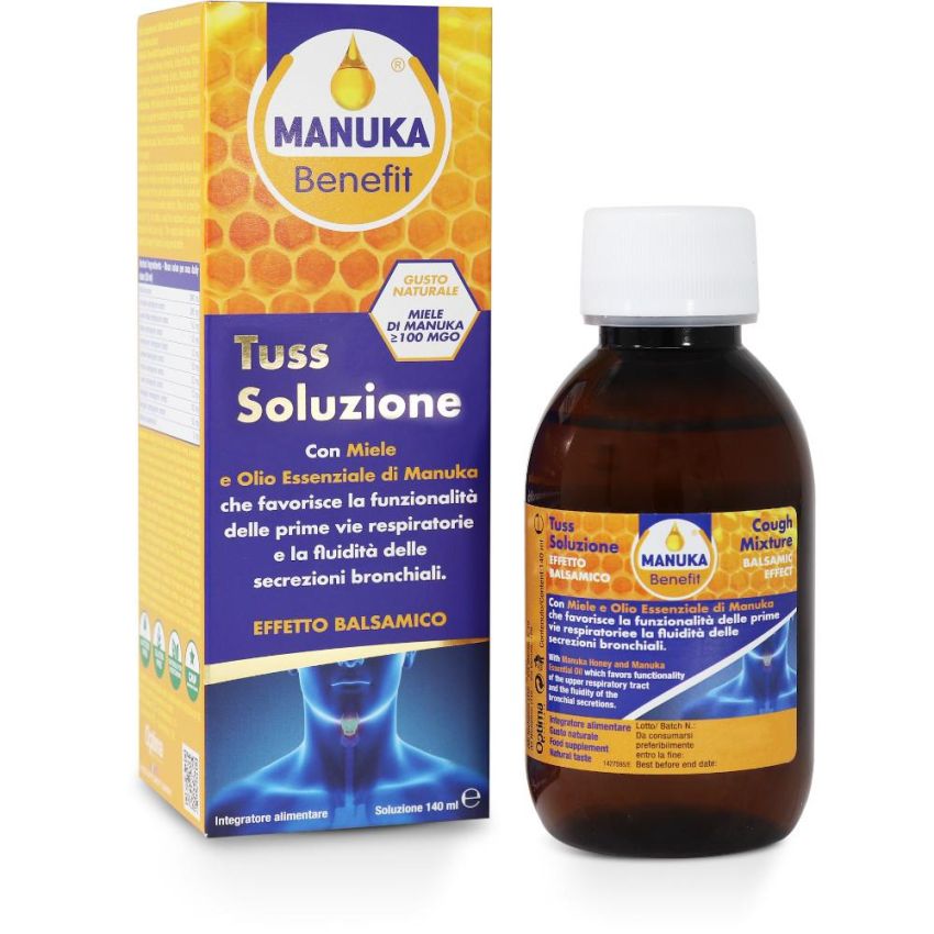 Soluzione Benefica Manuka Tuss 140ml