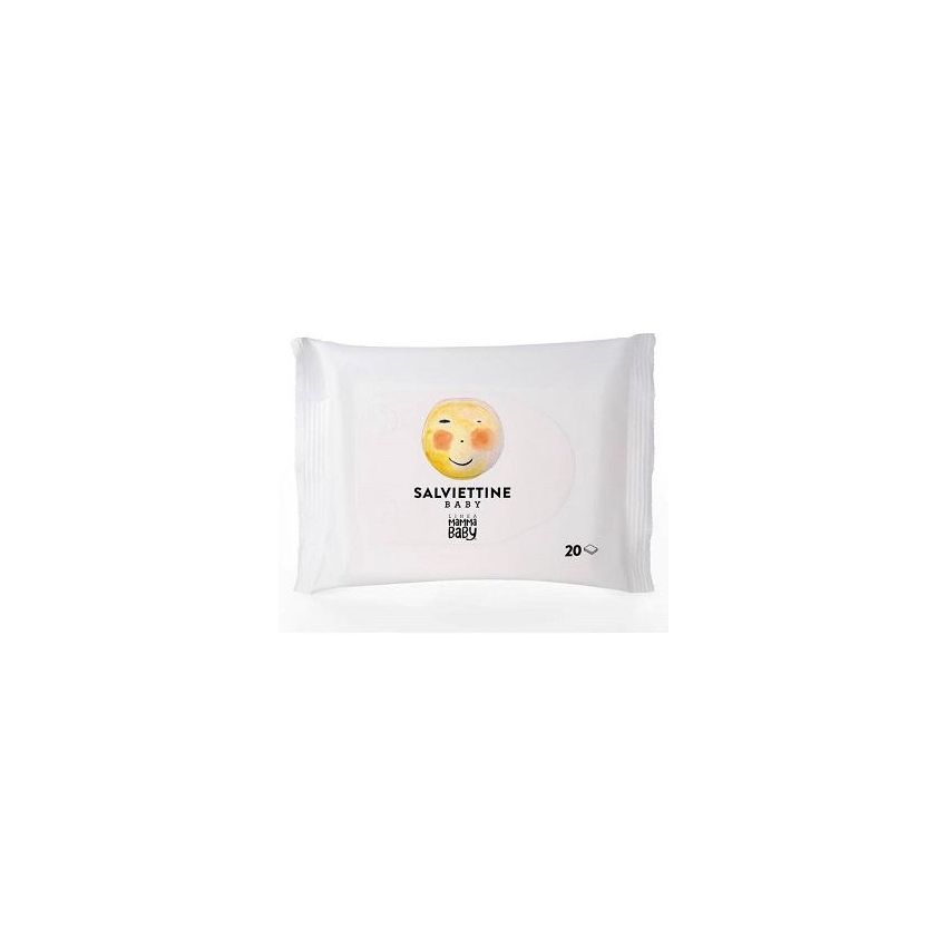 Salviettine Umidificate per Bambini - Pacco da 20 Pezzi