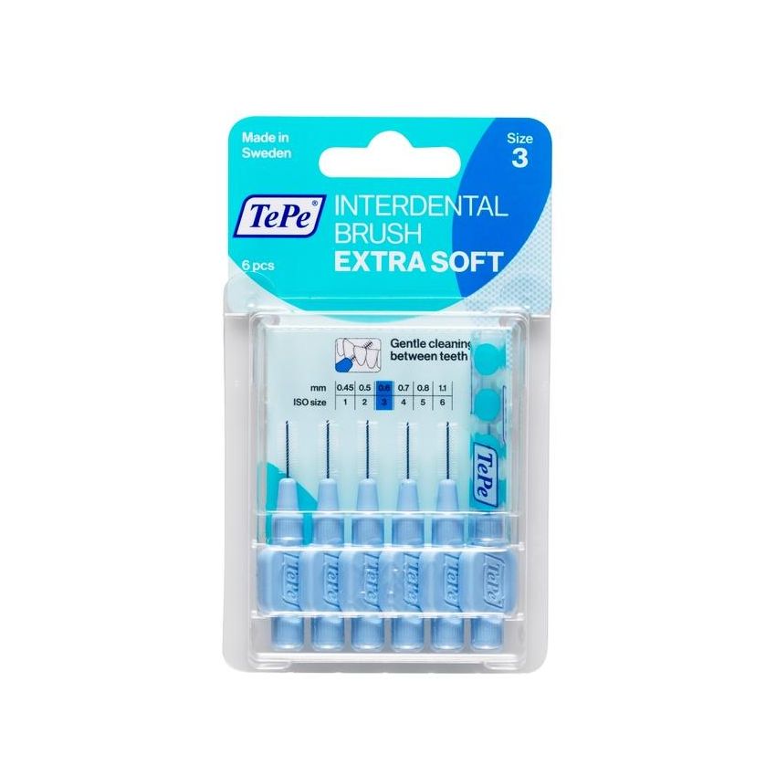 Tepe Scovolino Blu Extra Soft ISO 3 - Set di 6 Pezzi