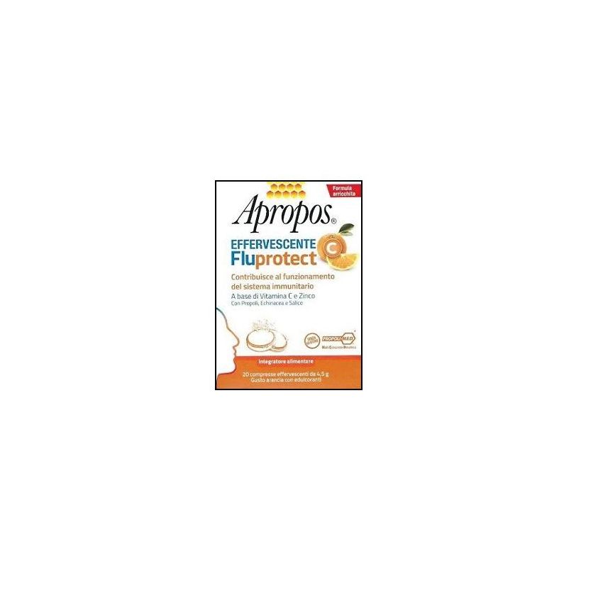 Apropos Fluprotect Vitamina C Effervescente - 20 Compresse