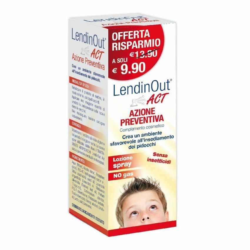 Azione Preventiva Spray Lendinout Act - 100ml