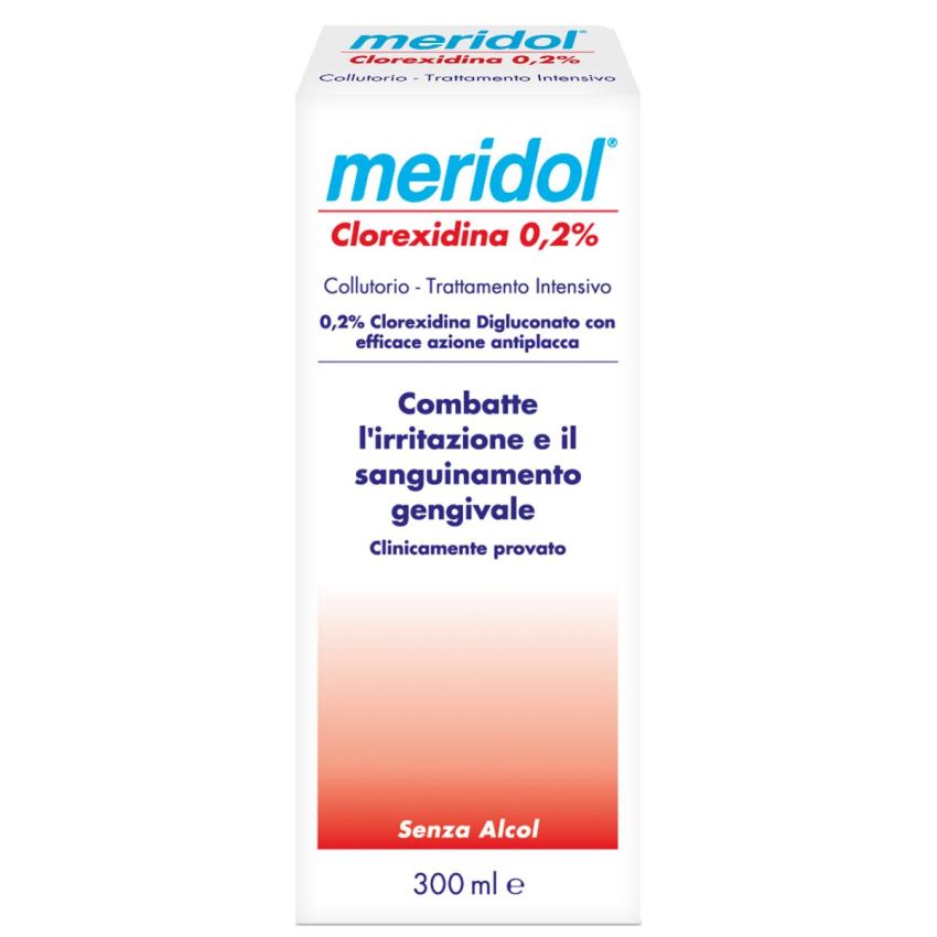 Meridol Risciacquo Orale con Clorexidina 0,2% - 300ml