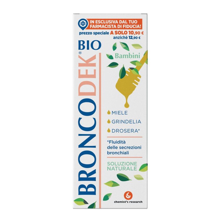 Broncodek Bio Sciroppo per Bambini, 200ml