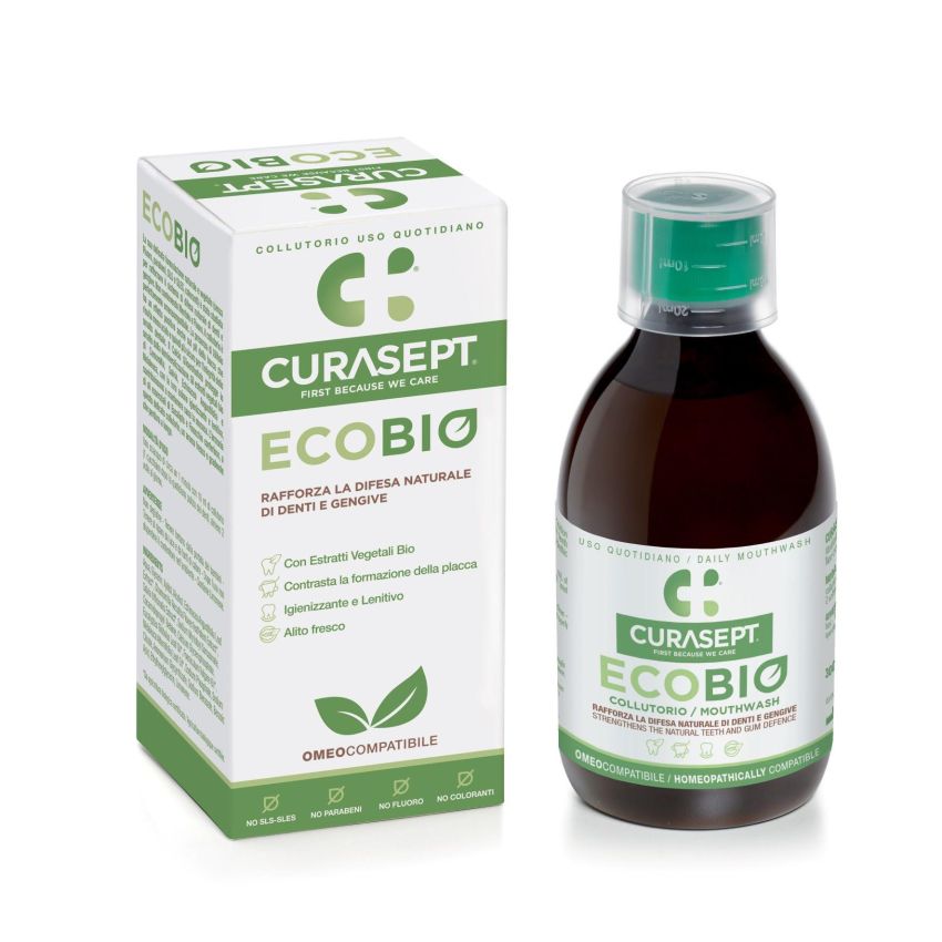 Curasept Collutorio Naturale Ecobio 300ml