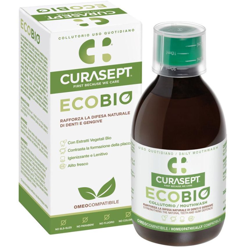 Curasept Collutorio Naturale Ecobio 300ml