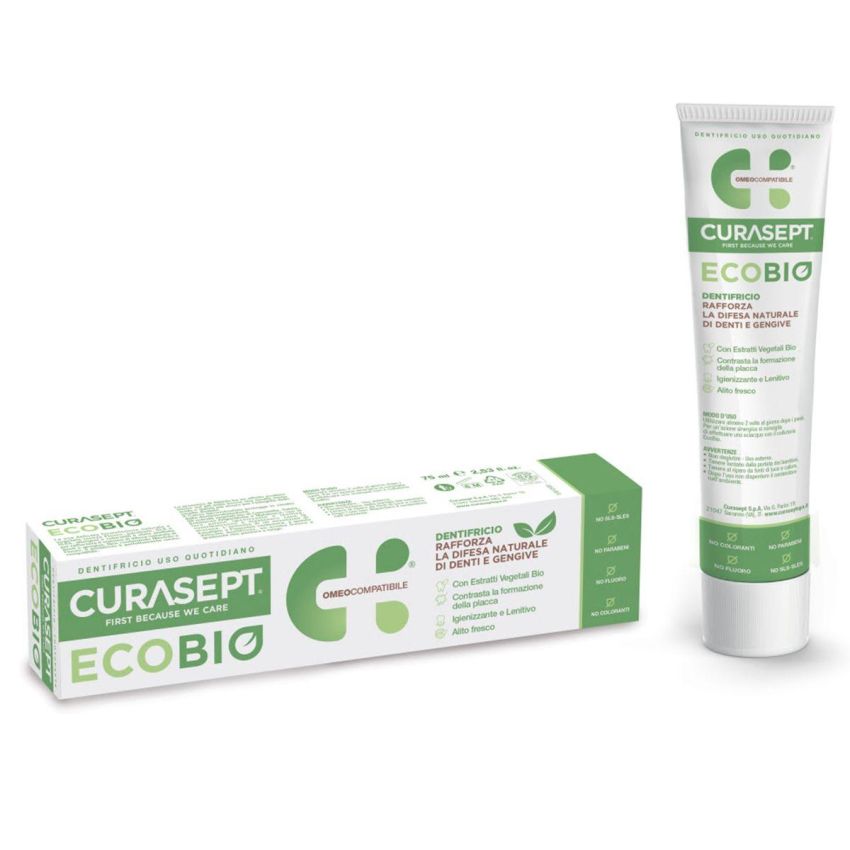 Curasept Ecobio Dentifricio Naturale da 75ml