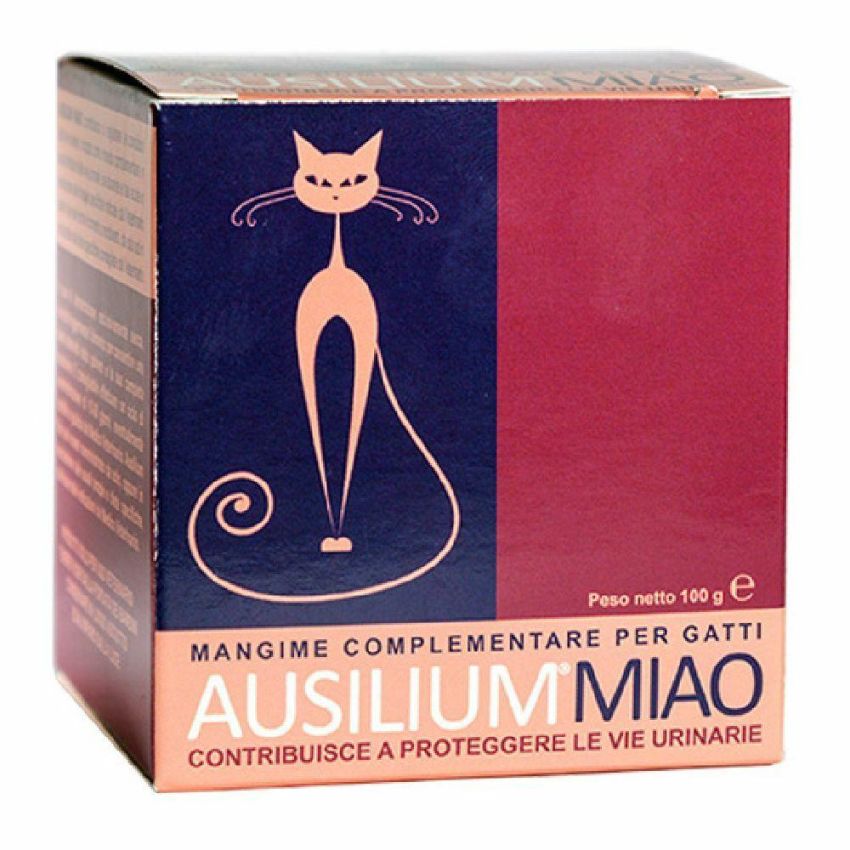 Ausilium Miao - Mangime Complementare Nutriente per Gatti, 100g