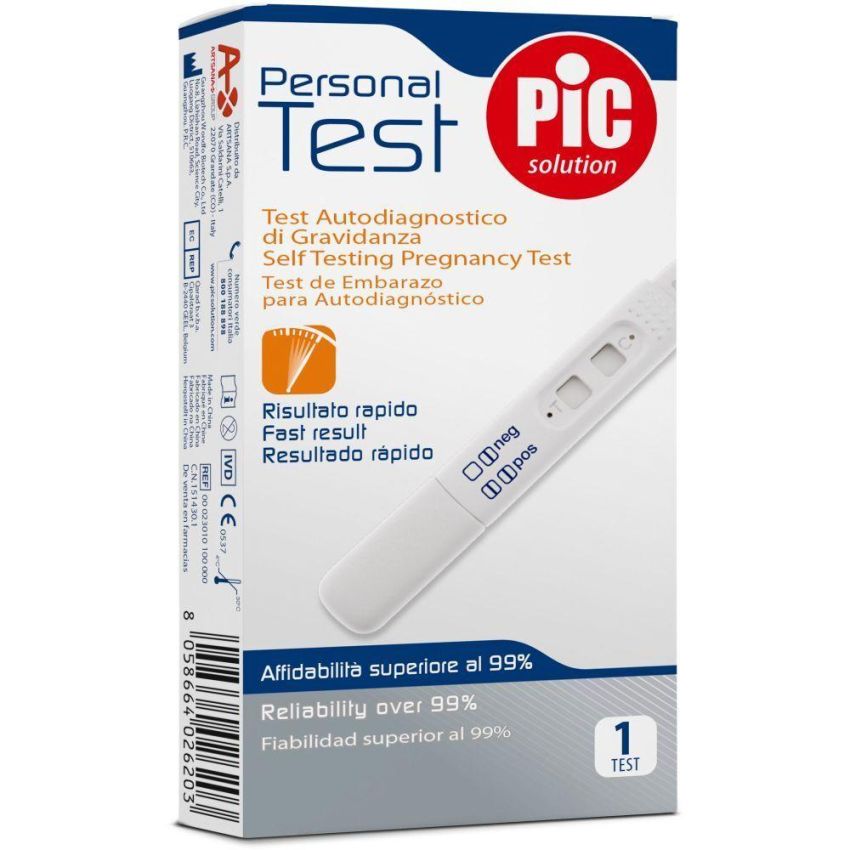 Kit di Test di Gravidanza Personale Pic - 1 Pezzo