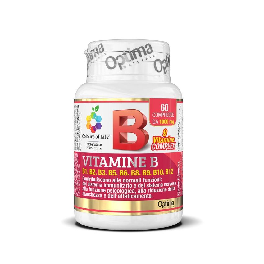 Colours Of Life Vitamina B Complex 1000mg - 60 Compresse