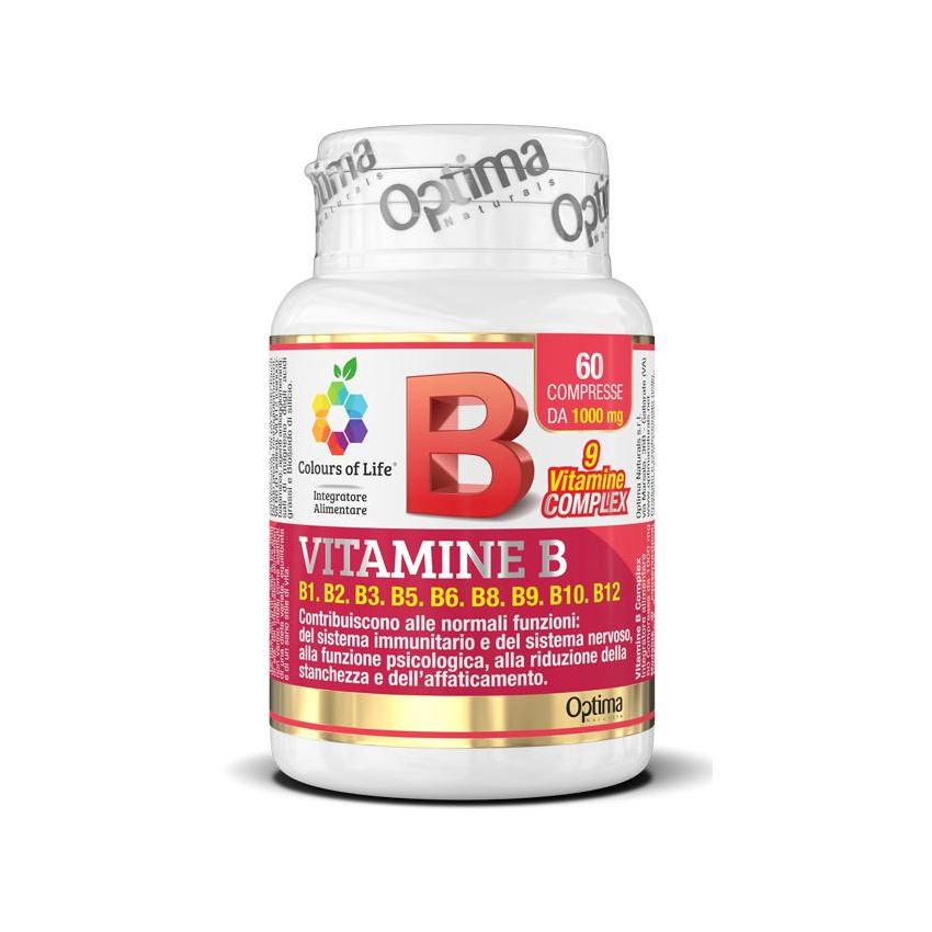 Colours Of Life Vitamina B Complex 1000mg - 60 Compresse