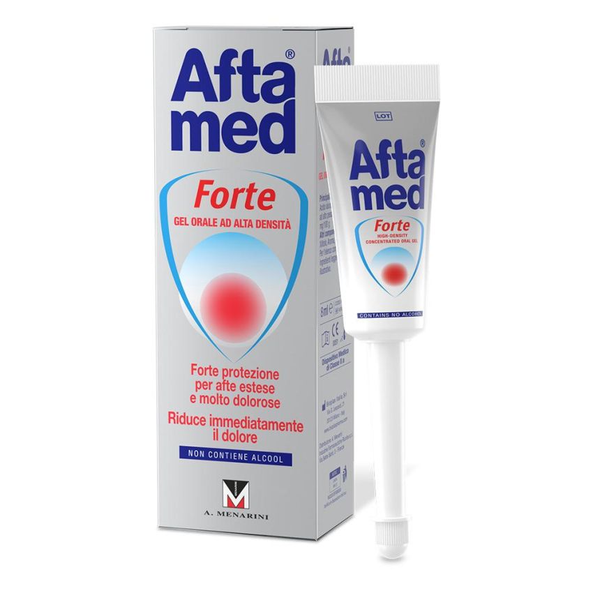 Aftamed Forte Gel Orale 8ml - Trattamento per Aphthe