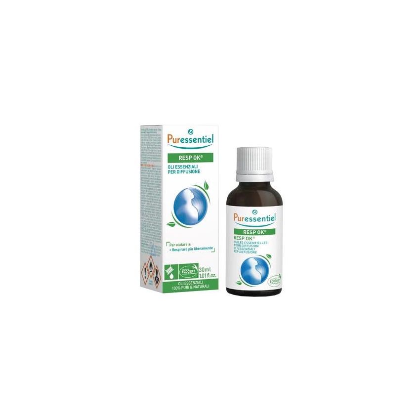 Miscela Puressentiel Respiratoria di Oli Essenziali per Diffusore - 30ml