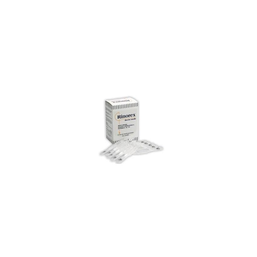 Rinorex Doccia Nasale con Bicarbonato - Pacco da 15x5ml