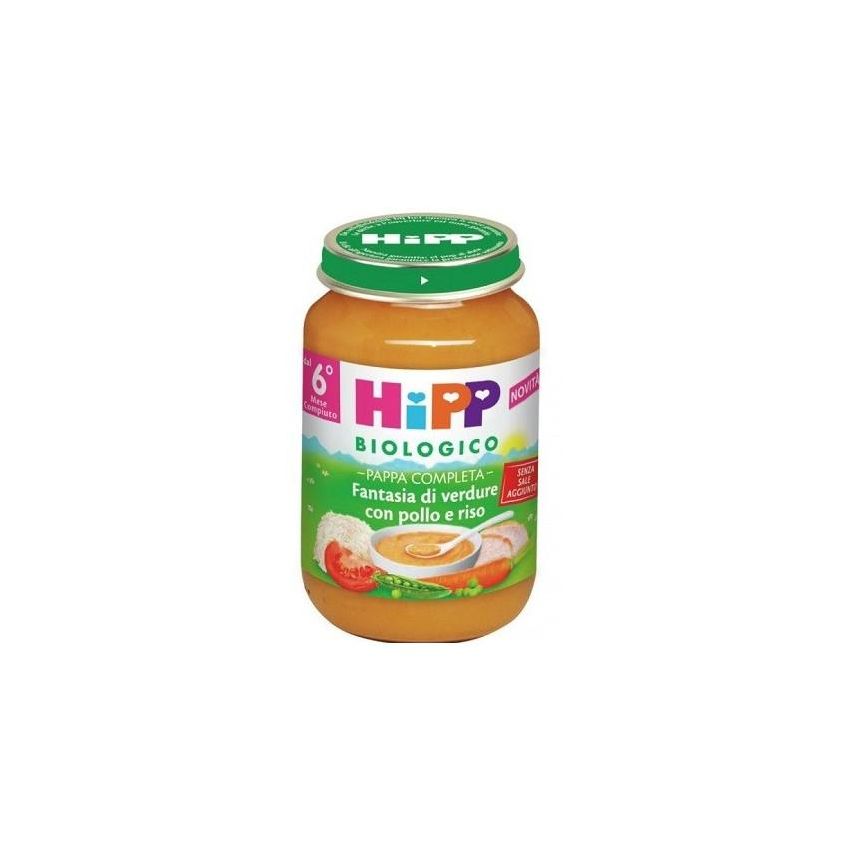Hipp Bio Fantasia di Verdure con Pollo e Riso 190g
