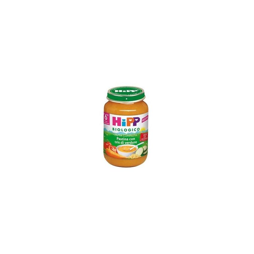 Hipp Bio Pastina con Trio di Verdure Biologiche per 6 Mesi+ 190g
