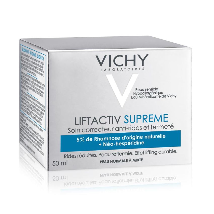 Vichy Liftactiv Crema Anti-Invecchiamento per Pelle Normale e Mista, 50ml