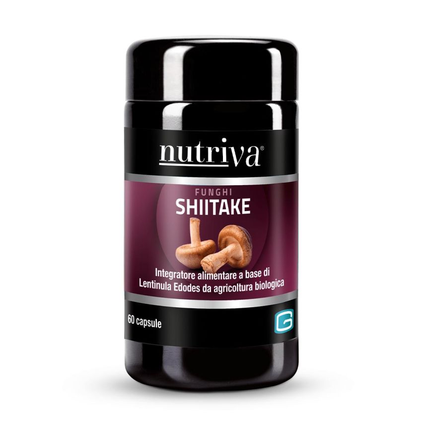 Nutriva Shitake - 60 Capsule Vegetali